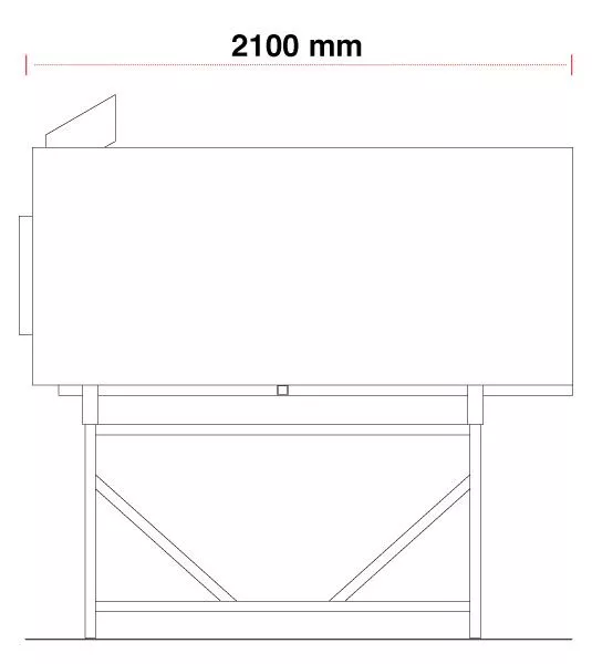 Gas Pizzaofen Pavesi RPM 140/180G | Backfläche statisch | Bis 17 Pizzen