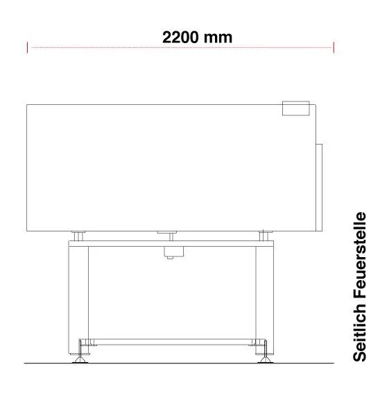 Holz Pizzaofen Pavesi PVP 150 ROUND | Backfläche rotierend | 14 bis 18 Pizzen