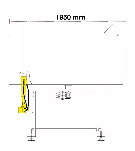 Gas Pizzaofen Pavesi PVP 150 | Backfläche rotierend | 14 bis 18 Pizzen