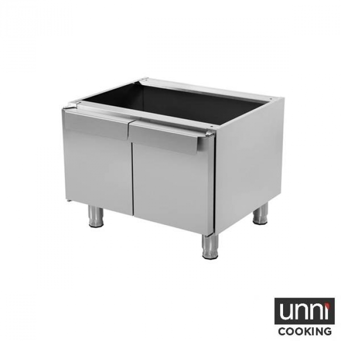 Untergestell 650-Kochlinie 700x650xH560 mit Tür für Küchengeräte
