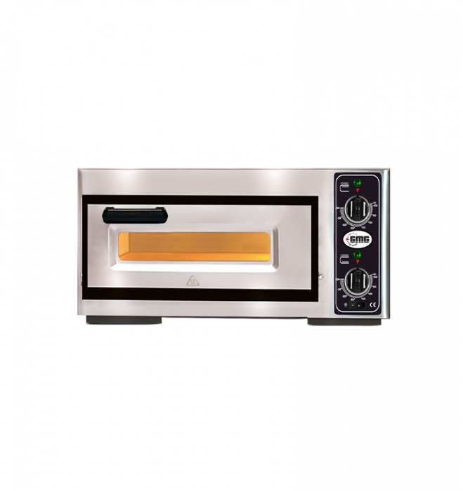 Pizzaofen PF3232-E elektrisch 1x Ø 32cm 2,5 kW 230V Edelstahl 1 Backkammer