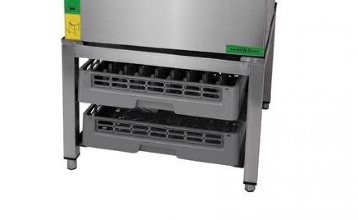 Unterbau für Geschirrspüler 610x610 mm – für 2x 500x500 Körbe, stabil