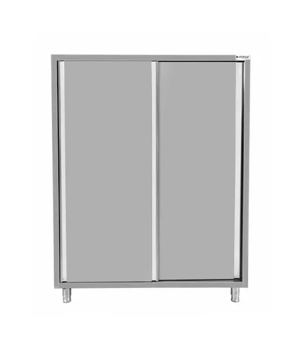 Geschirrschrank 1600x600x1800mm 2 Schiebetüren 3 Schiebeböden