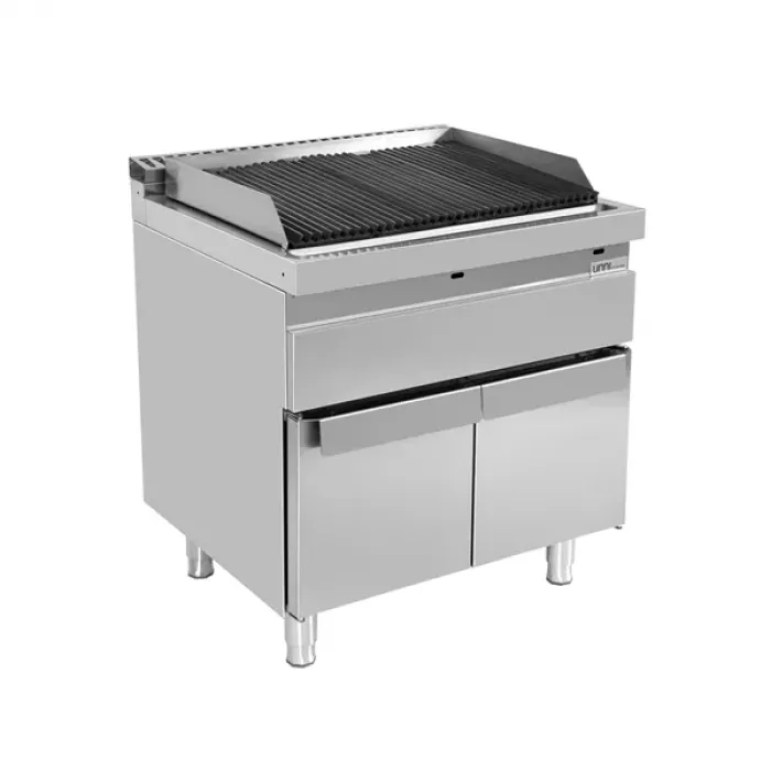 Gas-Wassergrill Vapor Grill 700 G70WG20-K Edelstahl, extra große Grillfläche