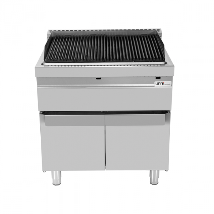 Gas-Wassergrill Vapor Grill 700 G70WG20-K Edelstahl, extra große Grillfläche