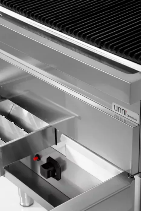 Gas-Wassergrill Vapor Grill 700 G70WG20-K Edelstahl, extra große Grillfläche