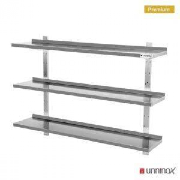 Wandregal 300 Tief Dreifach 800x300x1000 mm stabil platzsparend