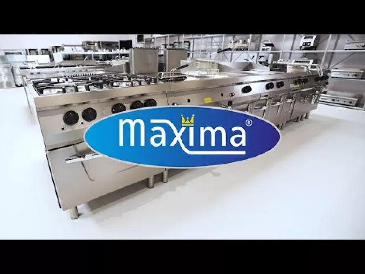 Gastro Heavy Duty Herd - 4 Brenner - Doppeleinheit - 70 cm Tief – 31 kW – Gas inkl. Backofen
