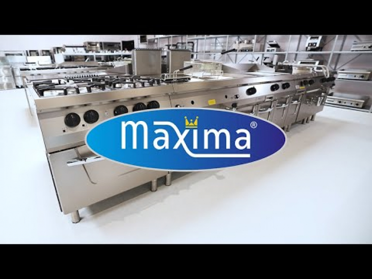 Gastro Heavy Duty Herd - 4 Brenner - Doppeleinheit - 70 cm Tief – 34 kW – Gas inkl. Backofen