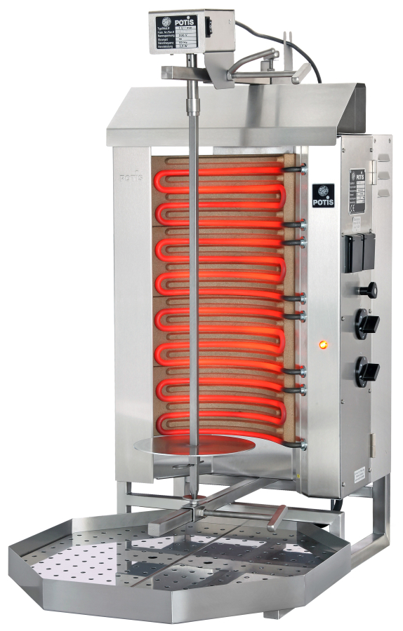 Neumärker Gyrosgrill Vleescapaciteit max. 30 kg