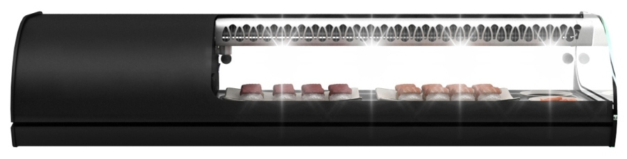 Neumärker Royal Cooling Sushivitrine | Kompressor links | 4x GN 1/3 x 40 mm