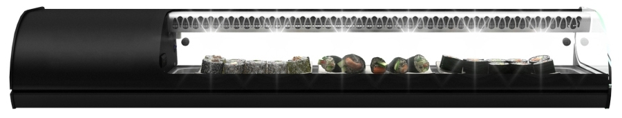 Neumärker Royal Cooling Sushivitrine | Kompressor links | 6x GN 1/3 x 40 mm