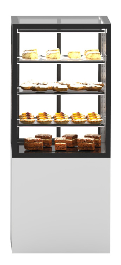 Neumärker Design-Kühlvitrine Intergra IN60/80-140 mit Sockel
