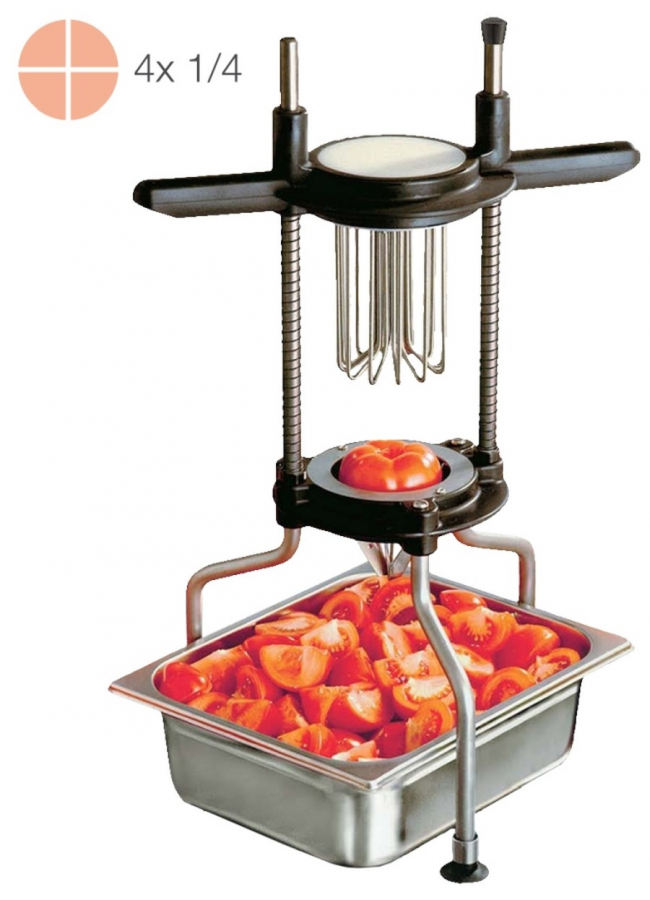 Tomatenteiler für Viertel-Stücke