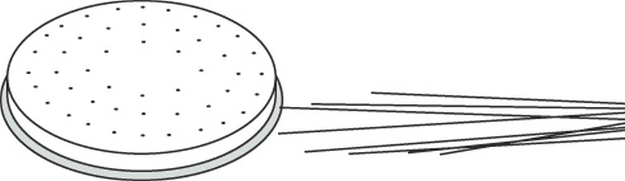 Pasta-Scheibe Ø 50 mm Capelli d'Angelo für Nudelmachine PF15E