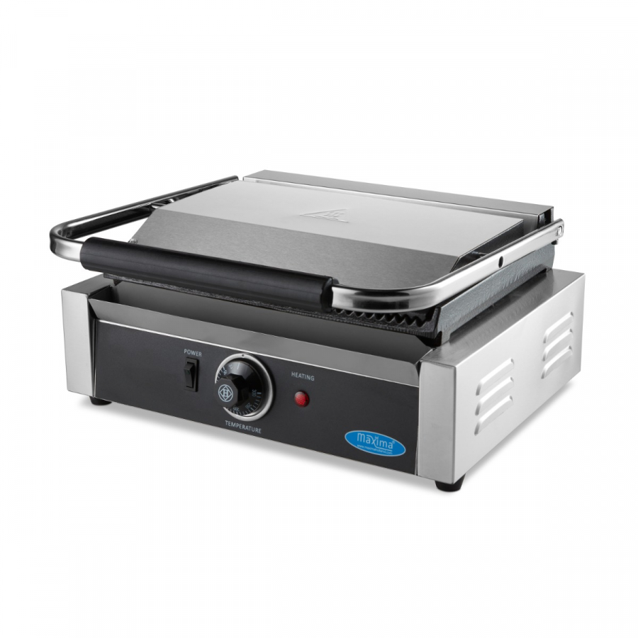 Kontaktgrill - gerillt - Einzelgrillplatte - 33,5 cm