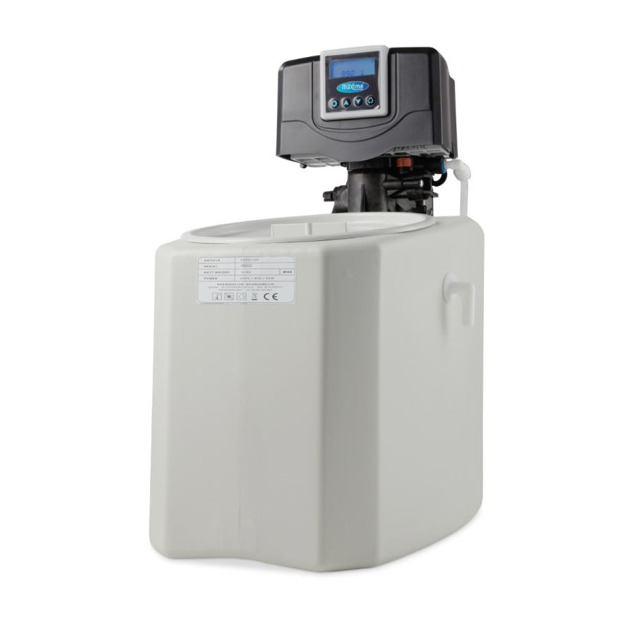 Automatische waterontharder ontkalker 7L hars digitale display - Effectieve kalkaanslagverwijdering voor schoon water in horecagelegenheden