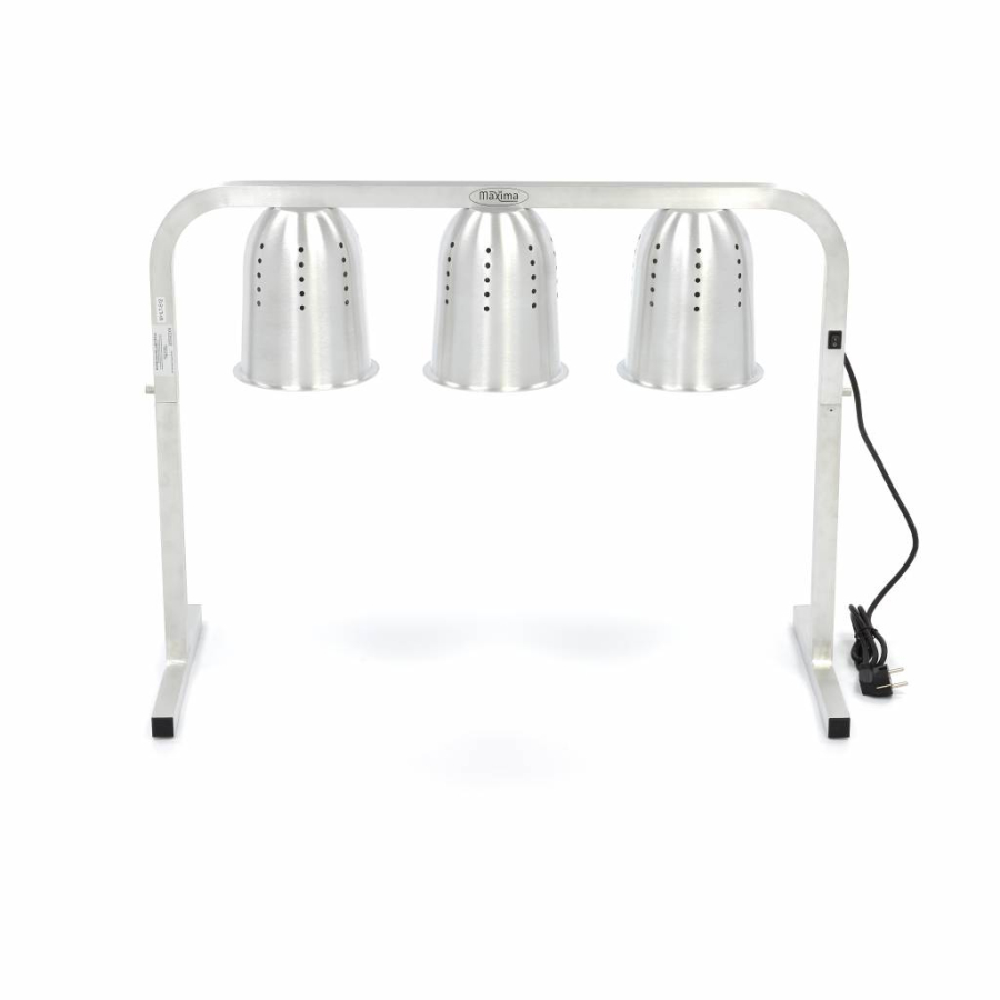 Verwarmingslamp - 3 lampen - inclusief 3 lampen en 1 x 1/2 GN container