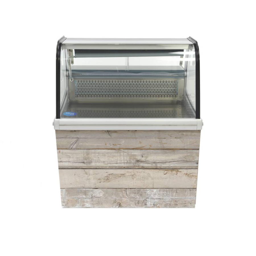 Gastro koelvitrine – 175 l – 92 cm – met standaard