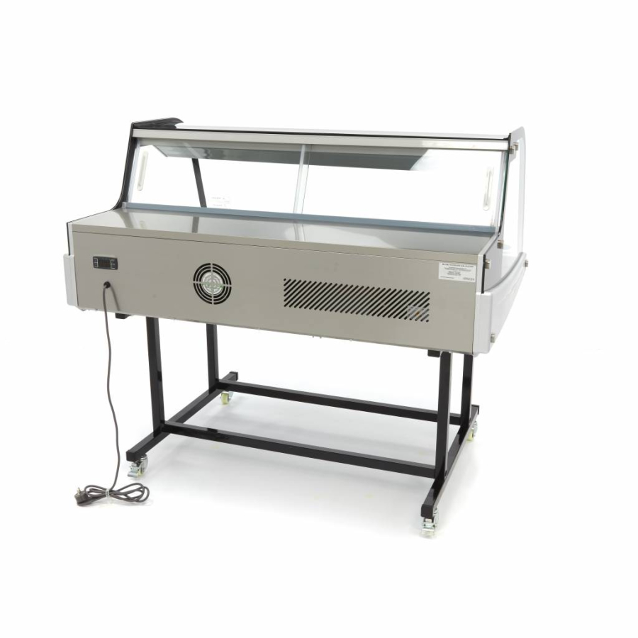 Gastro koelvitrine 255 l met standaard en LED-verlichting
