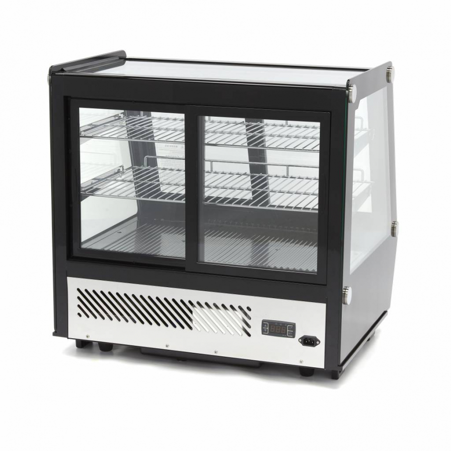 Anzeigekühlschrank - 125L - 71cm - Schiebetüren vorne und hinten