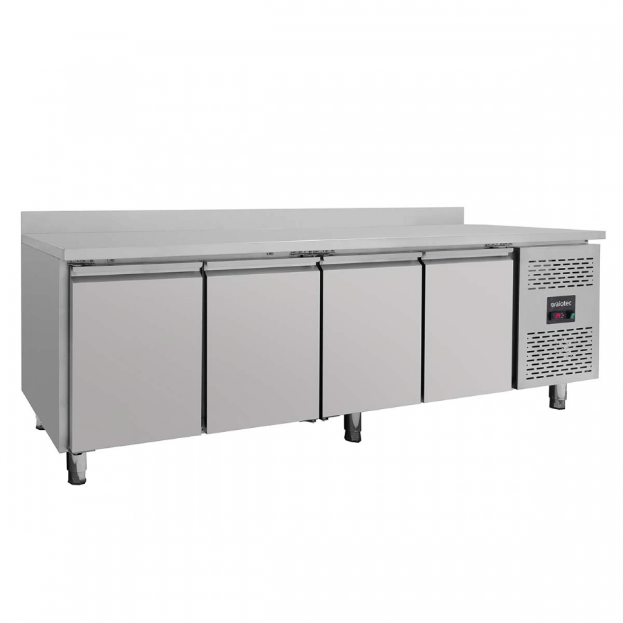 EASYLINE Kühltisch 700 / 4-türig inkl. Aufkantung - Monoblock