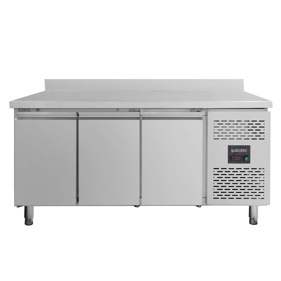 Easyline diepvrieswerkbank 700 3-deurs incl. opstaande rand Monoblock - Gastrohot