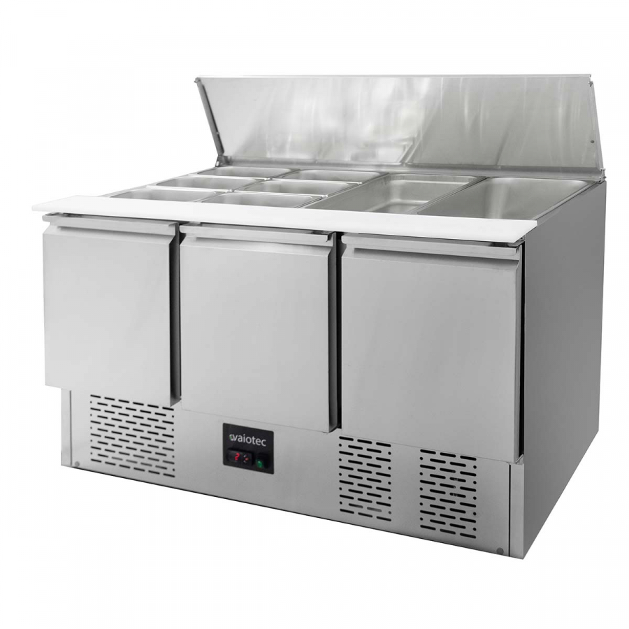 EASYLINE Saladette 700 / 3-fach mit Klappdeckel