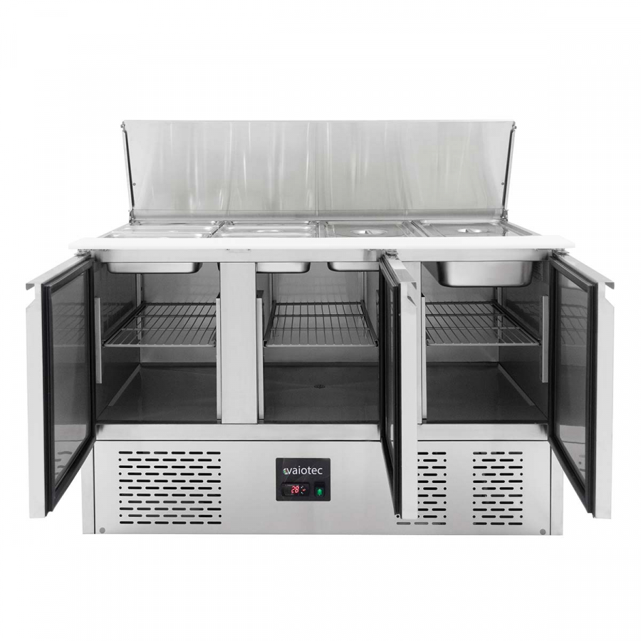 EASYLINE Saladette 700 / 3-fach mit Klappdeckel