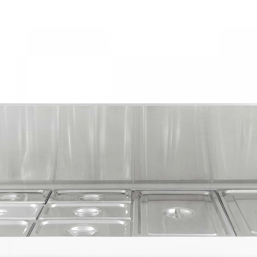 EASYLINE Saladette 700 / 3-fach mit Klappdeckel