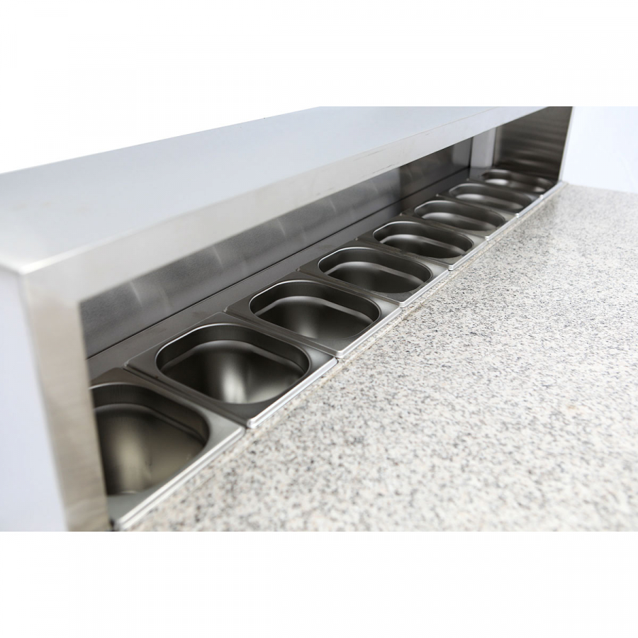 EASYLINE Pizza-Saladette 700 / 3-fach - mit 3 Türen EASYLINE Pizza-Saladette 700 / 3-fach - mit 3 Türen