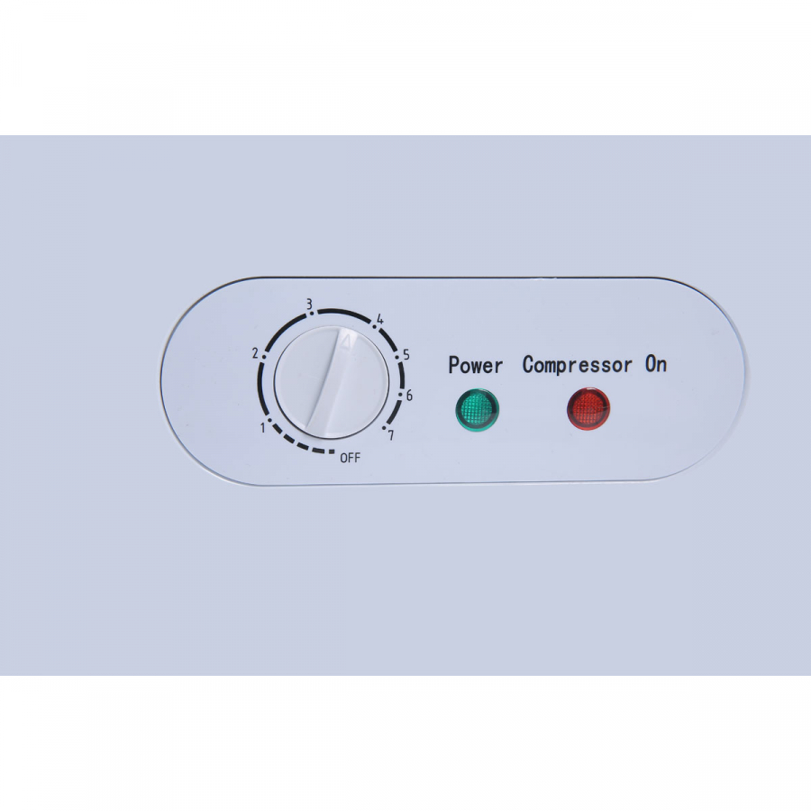 EASYLINE Tiefkühltruhe 200 mit Glasschiebedeckel
