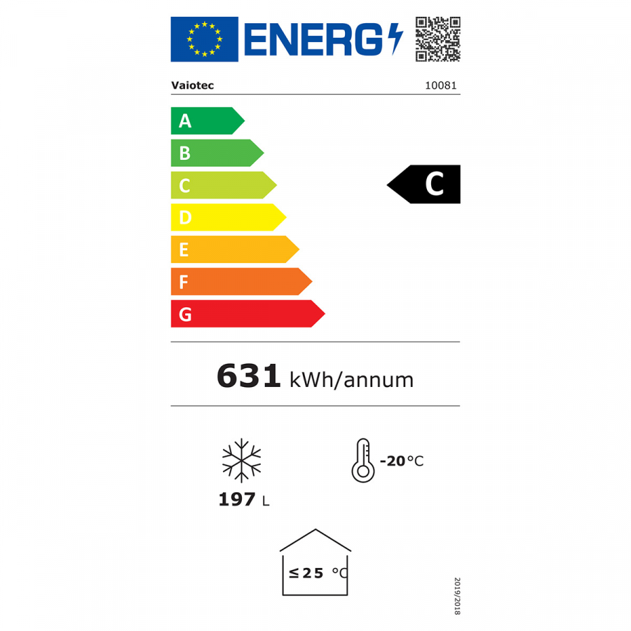 EASYLINE Tiefkühltruhe 200 mit Glasschiebedeckel