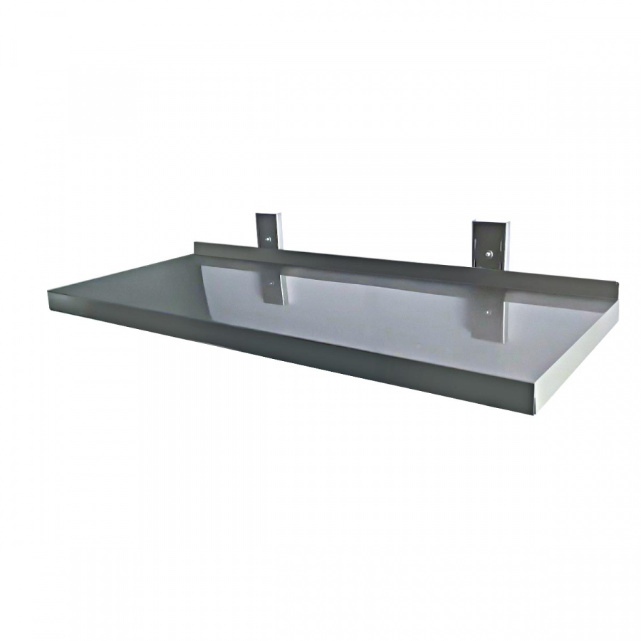 EASYLINE Wandbord 400 inkl. Konsolen zur Wandbefestigung / 1 Etage B:1600 EASYLINE Wandbord 400 inkl. Konsolen zur Wandbefestigung / 1 Etage B:1600