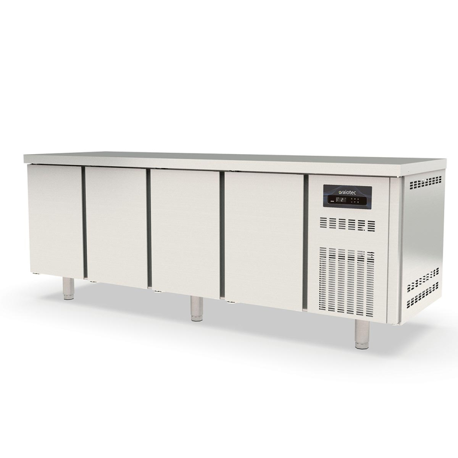 Koelwerkbank 700 4-voudig GN1/1 met 4 deuren - Topline - Gastrohot