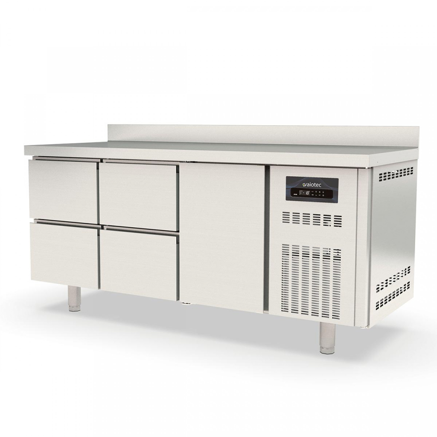 Tiefkühltisch 700 3-fach GN1/1 mit 4 Schubladen und 1 Tür - Topline - Gastrohot