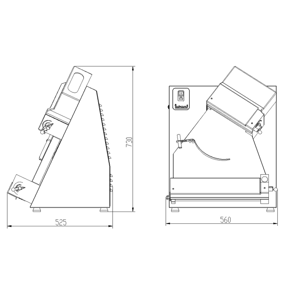 EASYLINE deeguitrolmachine 40er
