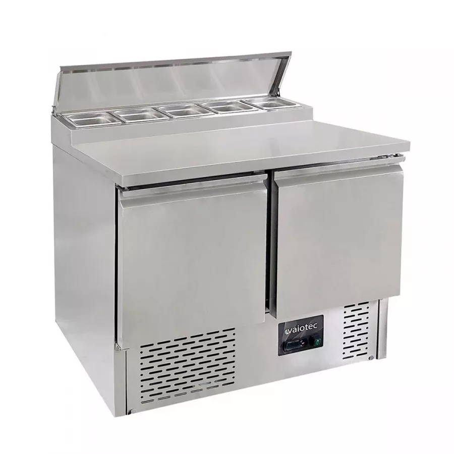 Zubereitungstisch Mini 700 2-fach für 5x GN 1/6 - Gastrohot