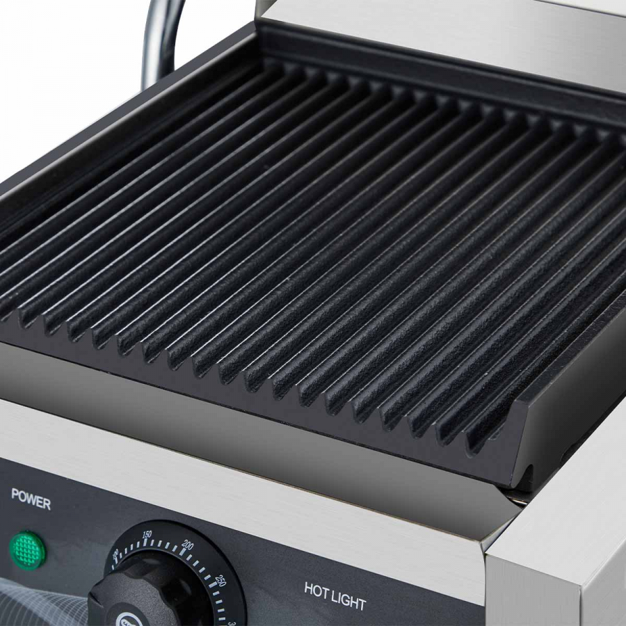 EASYLINE Elektro Kontaktgrill Breite 308 mm, oben & unten gerillt