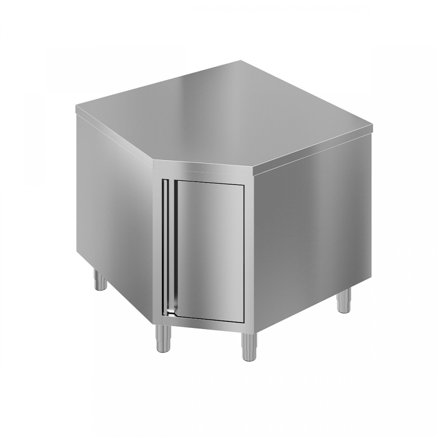 Eckarbeitsschrank 900 mit Flügeltür - Topline Serie - B 900 - Gastrohot