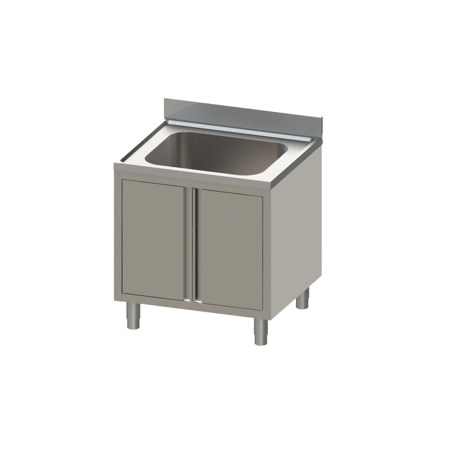 Spoelkast 700 1 bak met vleugeldeuren B-800 - Topline spoelkast voor de gastronomie
