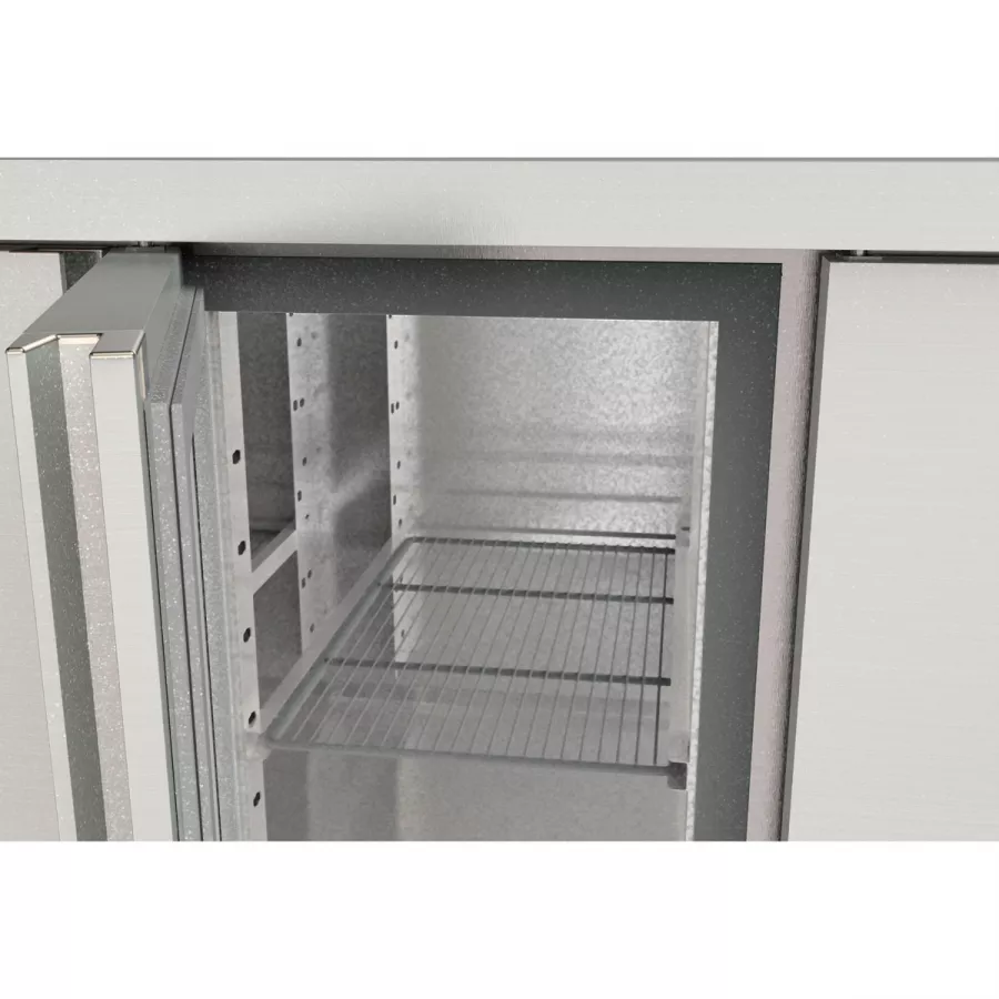 TOPLINE Tiefkühltisch 700 / 2-fach GN1/1 mit 2 Schubladen / 1 Tür