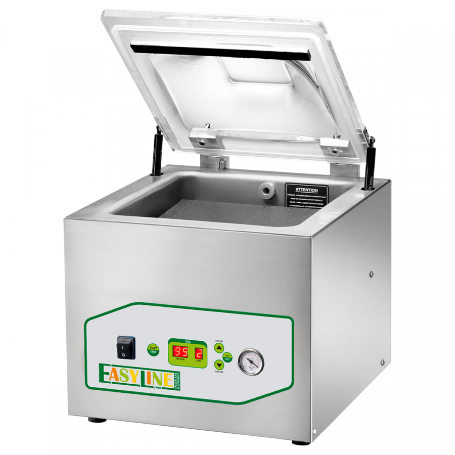 Kammer Vakuumierer mit 300 mm Schweissbalken - 8 m/h - Gastrohot