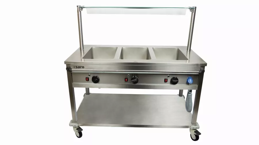 Bain Marie Trolley | B 904 x T 704 x H 850 mm