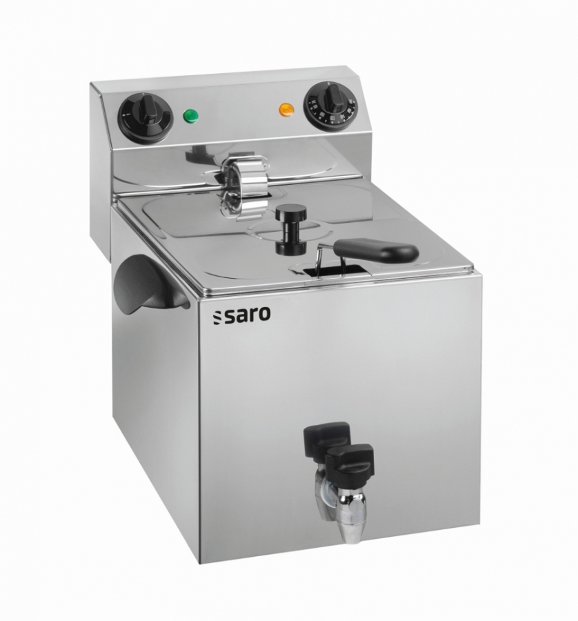 Fritteuse 6 kW 10 L | Stufenlose Temperatureinstellung