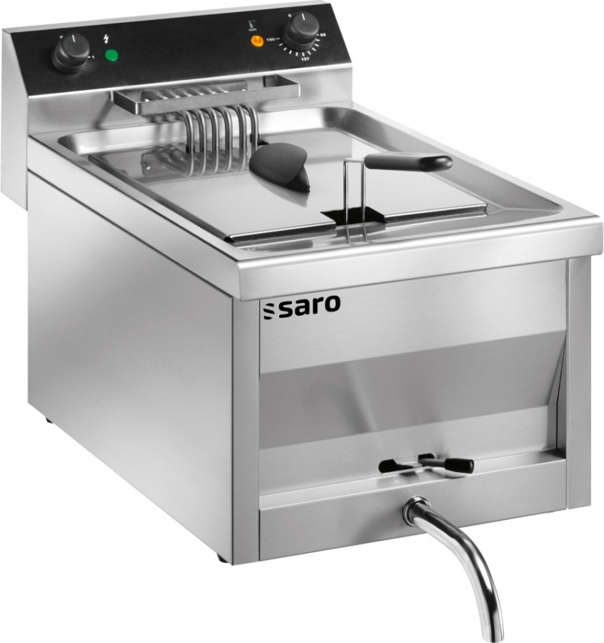 Fritteuse Tisch 6 kW 9 Liter | B 300 x L 545 x H 410 mm