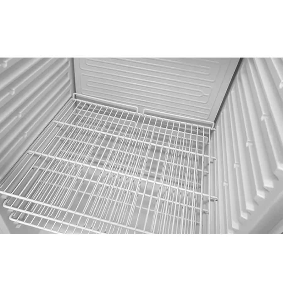 Kühlschrank 630L Glastür ventiliert weiß +2°C bis +8°C abschließbar