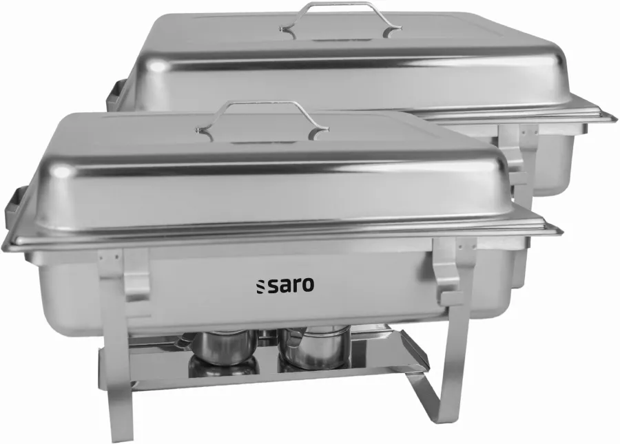 Chafing Dish Inkl. 1 x 1/1 GN 1 x 1/2 GN und 2 x 1/4 GN