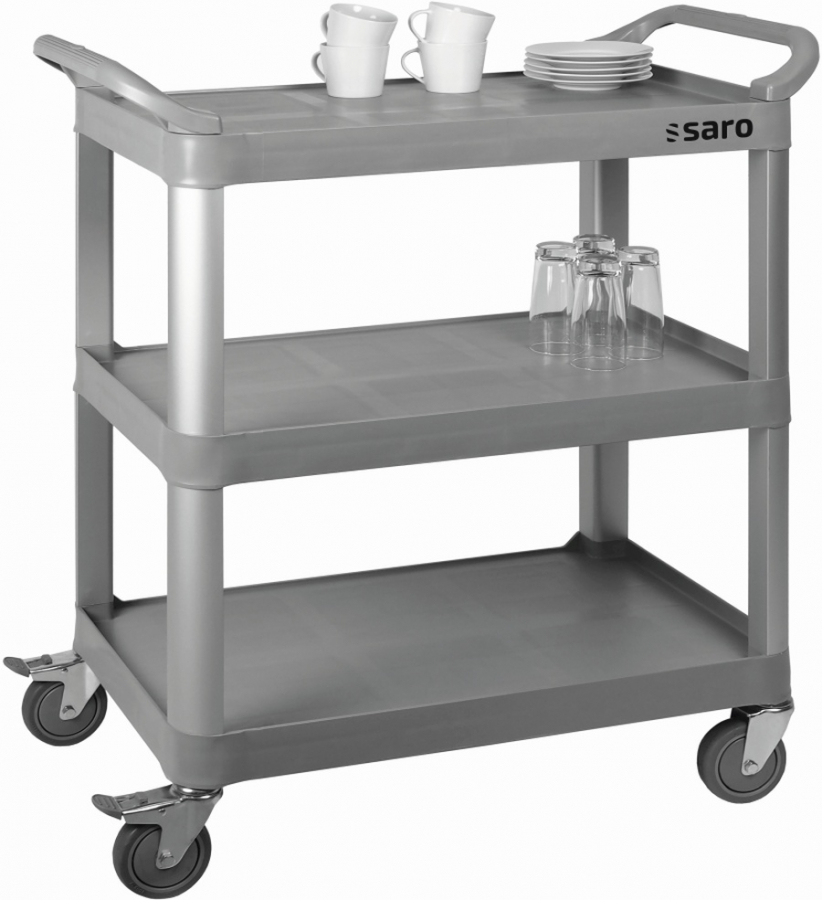 Servierwagen B 845 x L 430 x H 950 mm