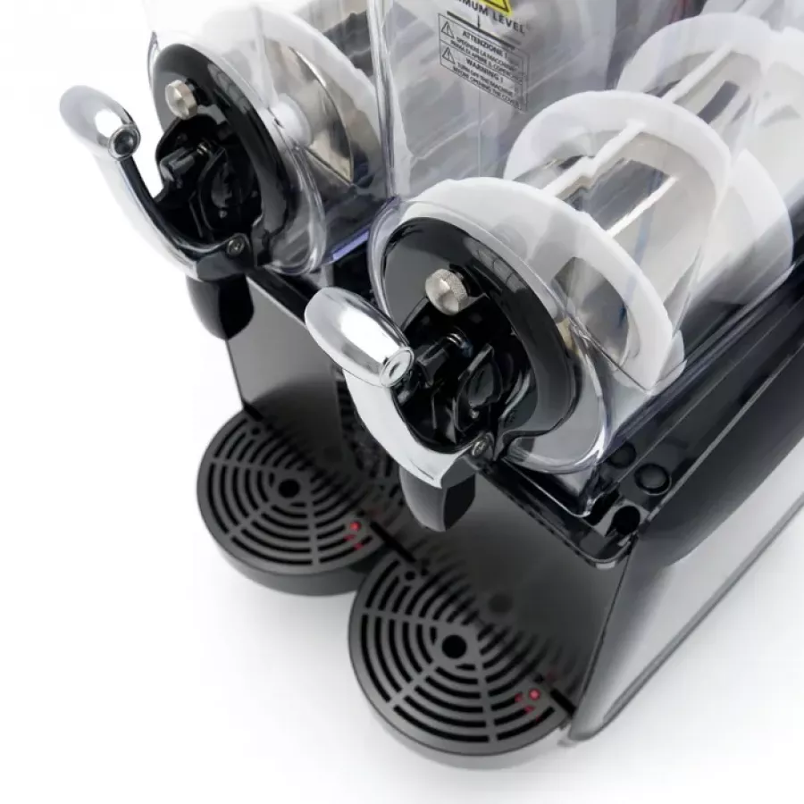 Gastro Slush-Eis- & Granita-Maschine mit 2 × 12 Liter – digitales Display